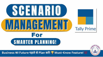 🔥 Secret Tally Prime Feature: Scenario Management for Smarter Planning!