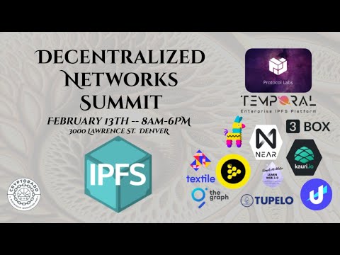 DNSummit - User Centric Storage on IPFS #ethdenver