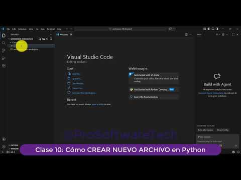 🐍 CLASS 10: Create a NEW FILE in VISUAL STUDIO CODE for PYTHON 2026 🚀💻