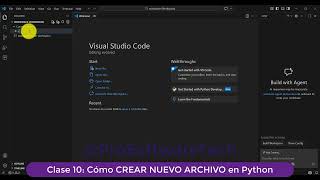 🐍 CLASS 10: Create a NEW FILE in VISUAL STUDIO CODE for PYTHON 2026 🚀💻