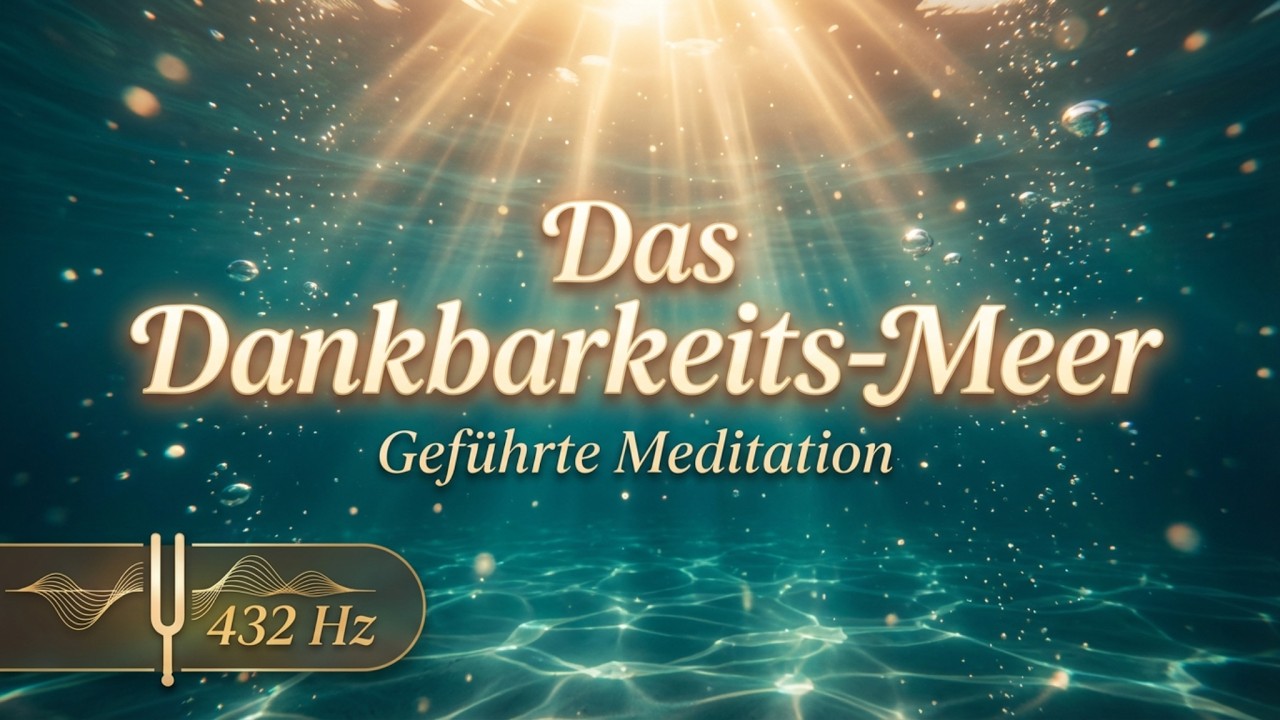 Traumreise Meer in 432 Hz | Dankbarkeit aktivieren | Geführte Meditation | Kleine Auszeit