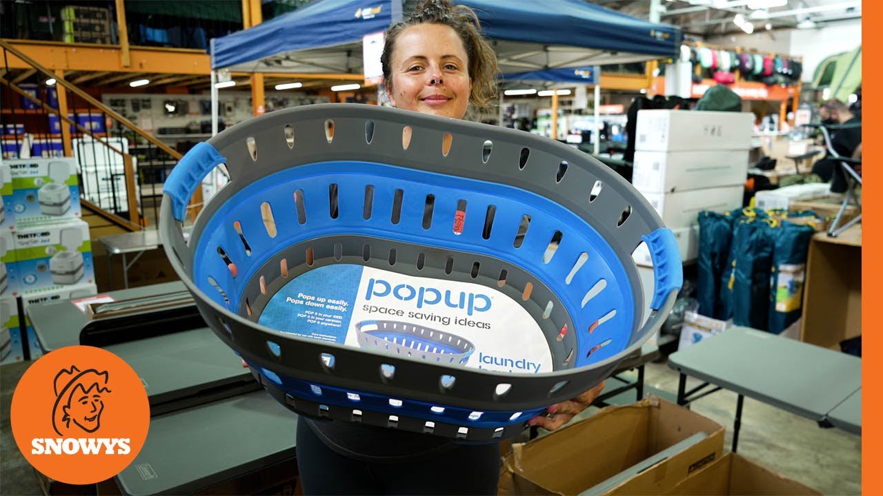 Popup Laundry Basket - YouTube