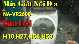 Repairing Domestic Panasonic Washing Machine Error Codes H10, H27, H56, H59 // Troubleshooting Ja...