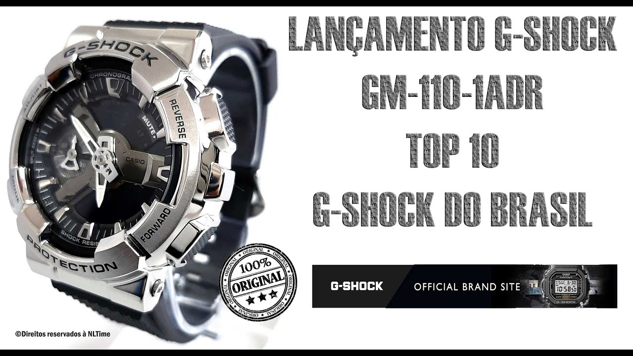 Original G-Shock GM-110-1ADR Watch *National Warranty - YouTube