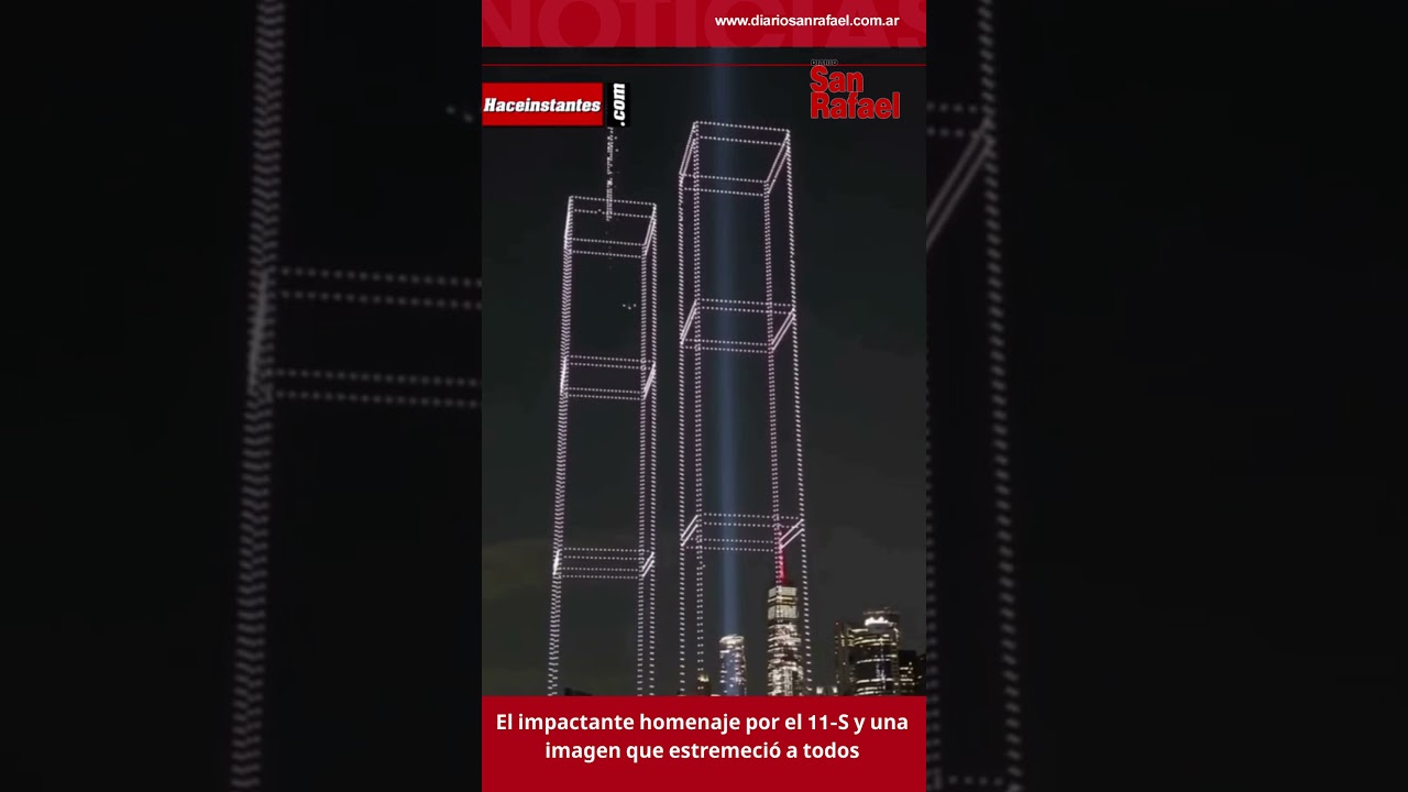 El impactante homenaje por el 11 S y una imagen que estremeció a todos