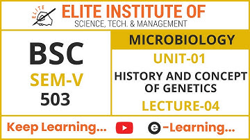 BSC SEM V || MICROBIOLOGY 503 || UNIT 1 || LECTURE 4