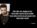 Luis Fonsi - Apaga La Luz LETRA