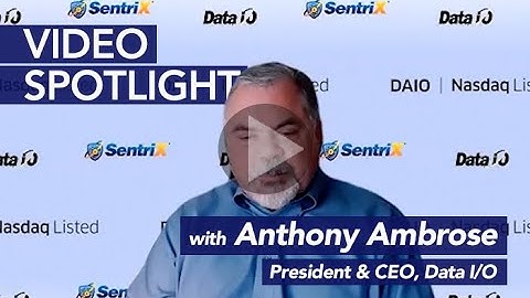 Data IO keeps security simple. See it at (virtual) Embedded World