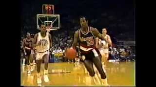 NBA Greatest Duos: Clyde Drexler & Terry Porter vs Warriors (1988)