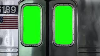 Train Door Opening Green Screen HD Video Effect