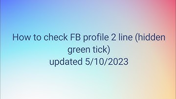 Code F12 check 2 line but hidden green tick