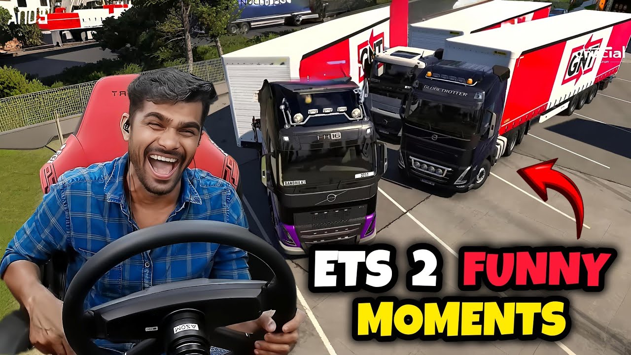ETS 2  Funniest Moments 😂 | ShreeMan Legend #ets2
