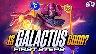 Is the NEW GALACTUS mid? An HONEST REVIEW of GALACTUS FIRST STEPS | Marvel Snap
