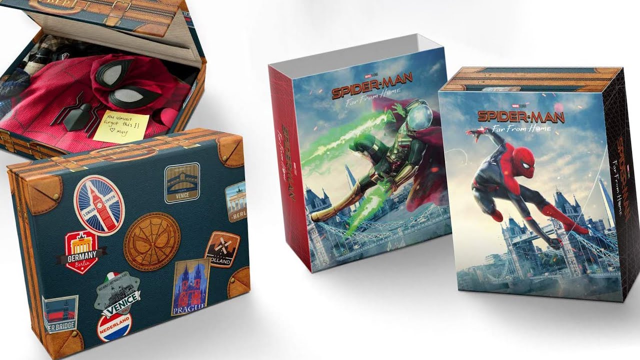 Spider-Man Far From Home Japanese Limited Edition box set UNBOXING