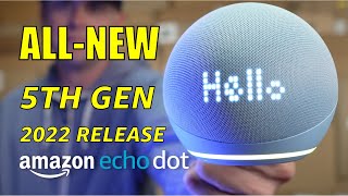 Newest Amazon Echo Dot (2022) - Besides the Clock, What's Different?