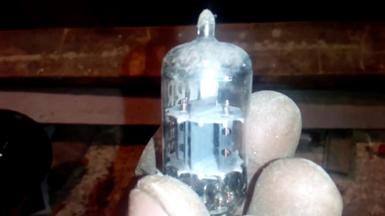 Vacuum tube with gold plated pins inside... YouTube