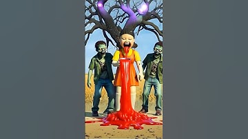 Doll Zombie Party | Squid Game Mentality Ai #squidgame #squidgame2 #squidgamementality #aishorts