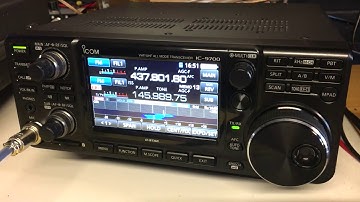 ISS Doppler tracking with a IC 9700+AFC