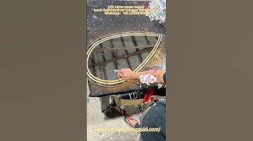 How to diy hot vanity mirror with lights, LED mirror touch sensor switch with  96W MAX driver. #led