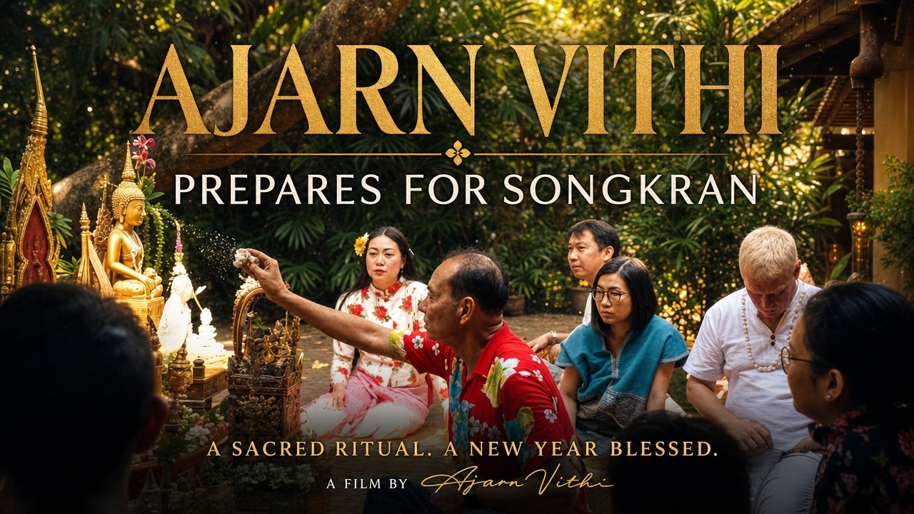 Ajarn Vithi Prepares For Songkran