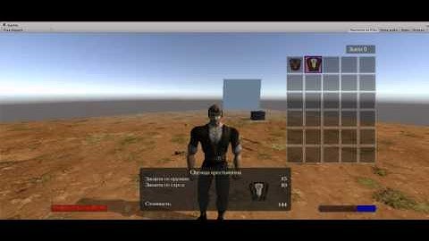 Gothic armor equip test Unity3D