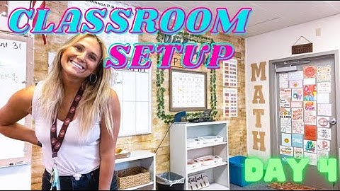 CLASSROOM SETUP DAY 4 |High School Classroom 2022|