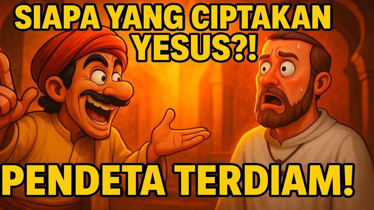 DEBAT GILA‼️ Abu Nawas Tanya “SIAPA YANG CIPTAKAN YESUS!” Pendeta TERDIAM!