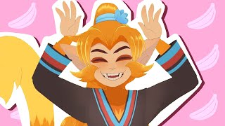 Monkey Caramelldansen [Live2D Animation]