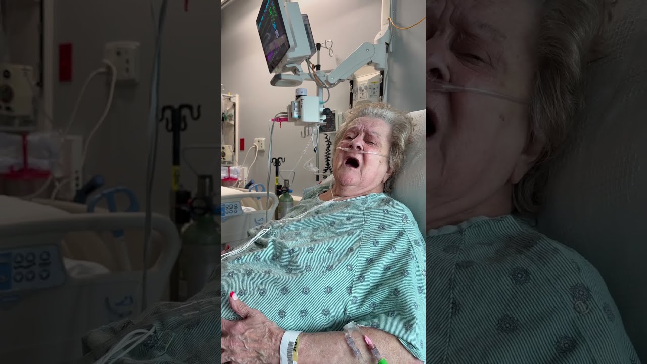 I Was Ready To Call The Nurse But Nah Granny Just Wanted Hit Us With A Joke Badgranny
