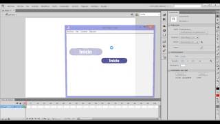 Crear botones en Flash cs6