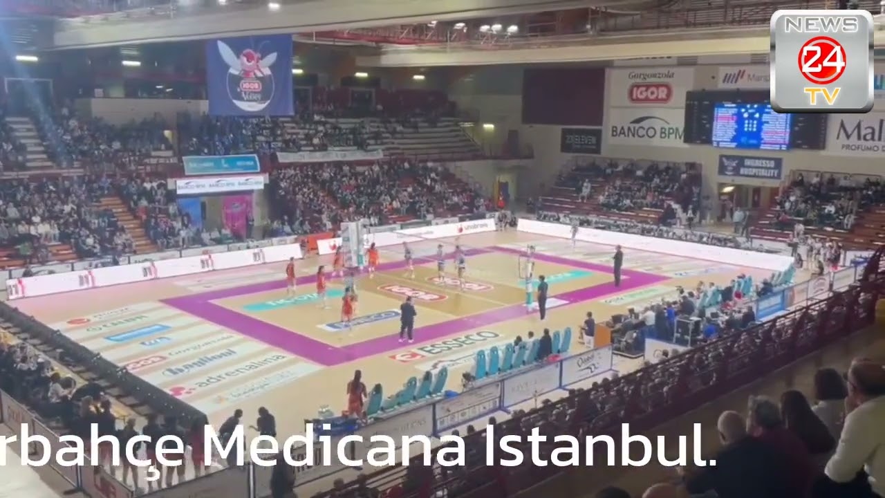 Igor Volley, sfida casalinga di Champions contro il Fenerbahçe Medicana Istanbul.