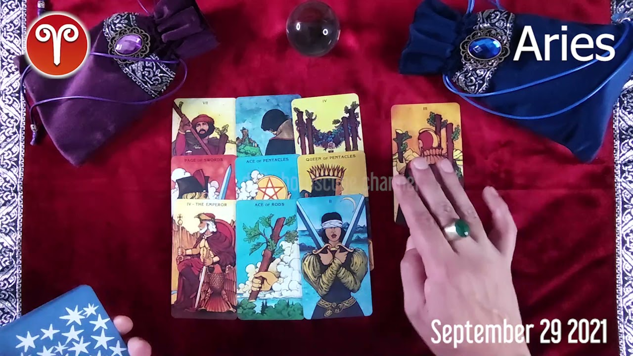 🔮 💫 Aries DAILY HOROSCOPE TODAY September 29, 2021 ♈️ ️ 🌞 FREE TAROT