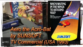 Game Archive - Aero the Acro-Bat by Sunsoft - TV Commercial (USA 1993)