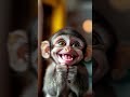cute monkey 😍😍 #viral #funny #monkey #animals #cute #reels