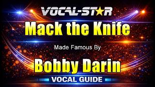 Mack the Knife - Bobby Darin KARAOKE With Vocal Guide