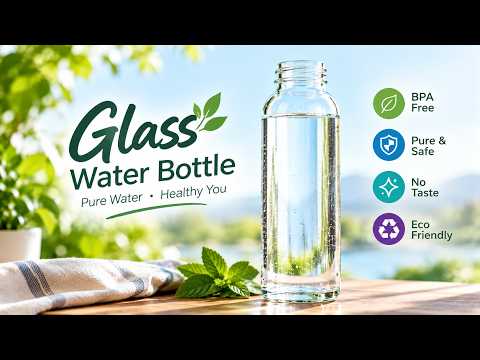 Why Glass Bottles Are Better | Pure, Safe & Eco-Friendly Water Bottle