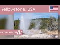 Exercise Bike Virtual Journey in Yellowstone National Park - Virtual Bike Ride Geyser and Hot Pools