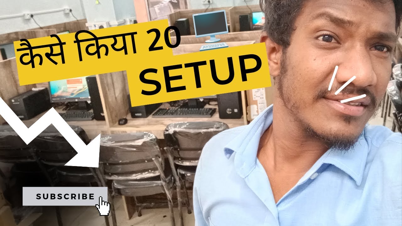 20 Computer System Installation 2 hours me kaise Kiya - YouTube