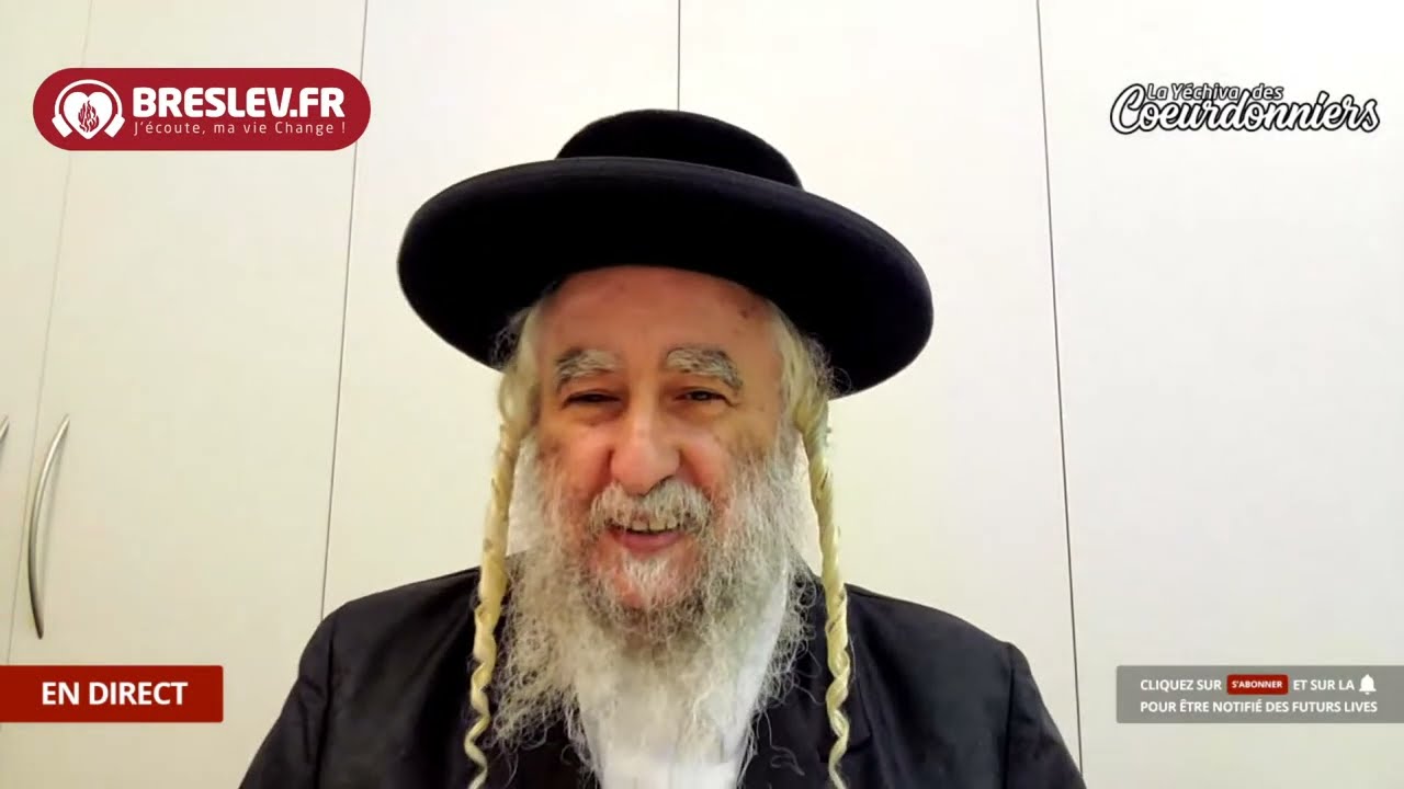 Les Contes de Rabbi Nahman: « Le Maître de la Prière » cours n°109 (10/07/22) 💓