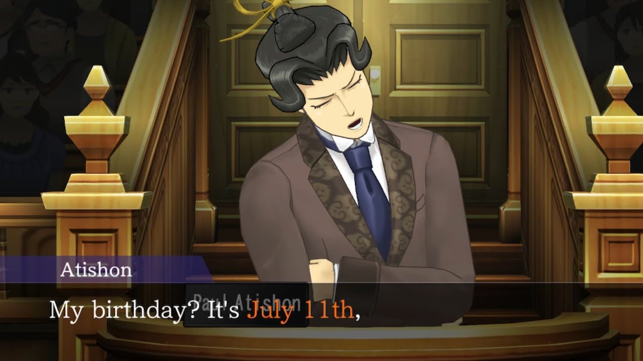 Tallest Ace Attorney Character