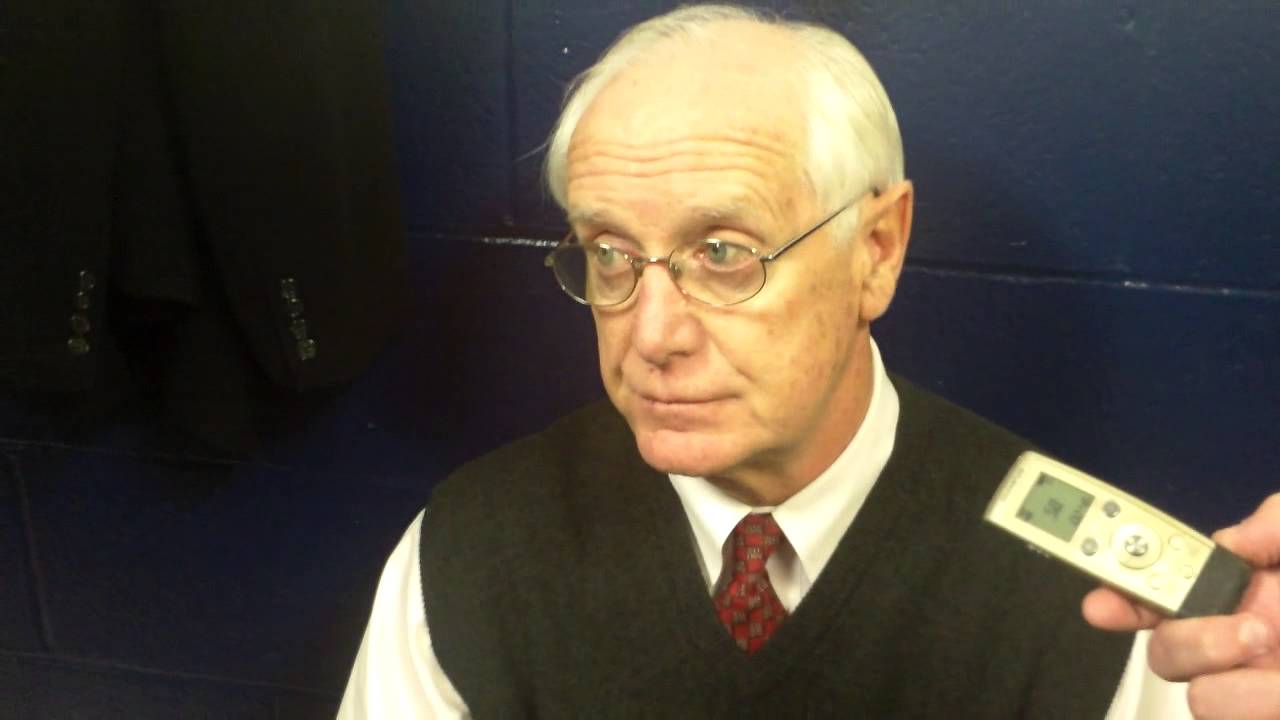 merrimack college blackboard Jack Parker post-game comments, 11-9-12