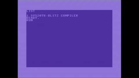 PET Colonies compiled running on WinVICE SuperCPU emulation