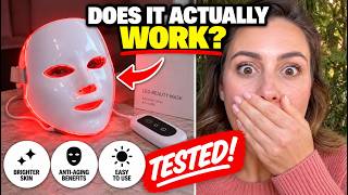 Does GLOKORE LED MASK Work? - (HONEST REVIEW!) - Glokore LED Mask Reviews - Red Light Therapy Mask