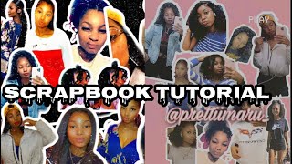 SCRAPBOOK COLLAGE EDIT TUTORIAL | PICSART ‼️ screenshot 5