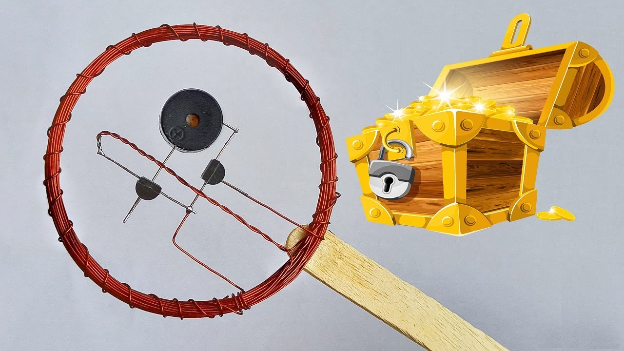 How To Make Metal Detector..Diy Metal Detector Machine..Metal Detector