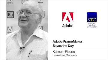 Kenneth Risdon: Adobe FrameMaker Saves the Day