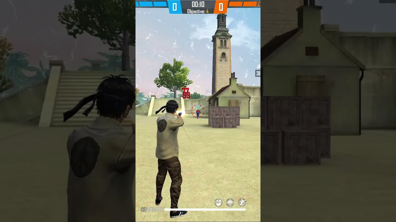 Free Fire USP Headshot Gameplay