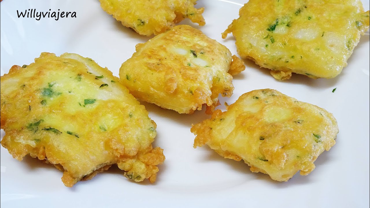 DELICIAS DE BACALAO🐟😋 o bocaditos de bacalao orly