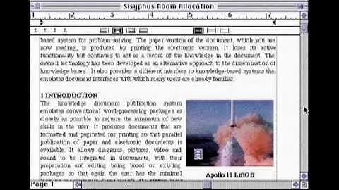 KWrite Open Architecture Multimedia Document System Demonstration