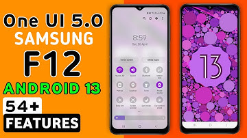 Samsung Galaxy F12 Official One Ui 5.0 Android 13 Update Features | 51+ Hidden Features #F12